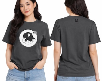 NY Collection Oversized faded t-shirt