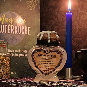 Ghost of You – Love Potion Bottle, Memory Potion, Gothic Decor, Sad Aesthetic, Fantasy Gift
