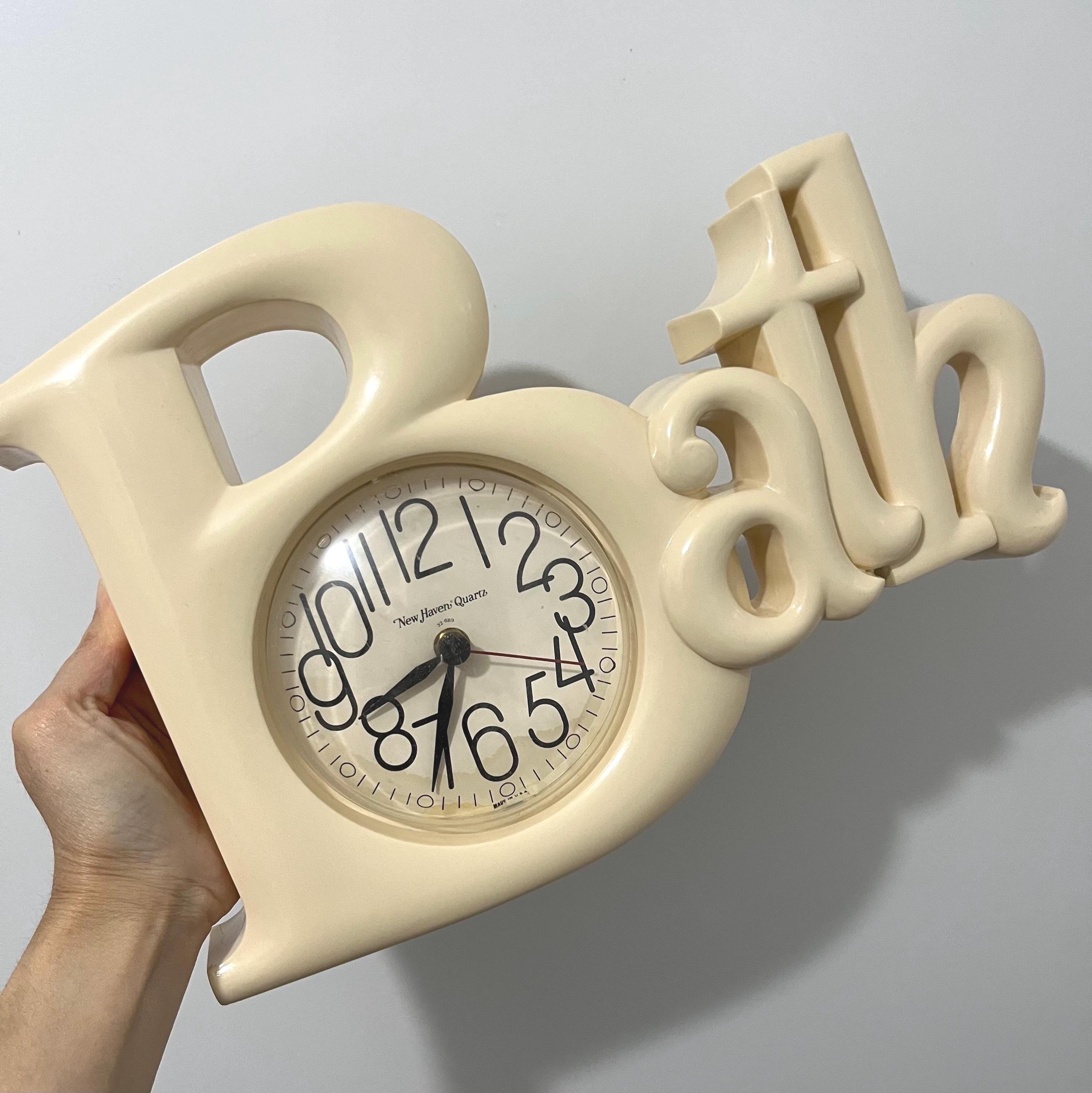 Vintage Burwood Wall Clock - Etsy