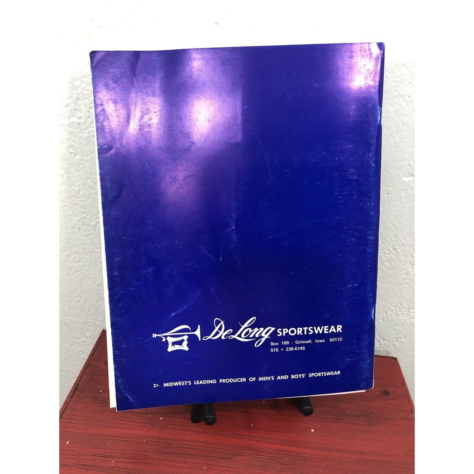 Vintage 1973 Delong Luxury Leathers Brochure Catalog Ephemera Reference