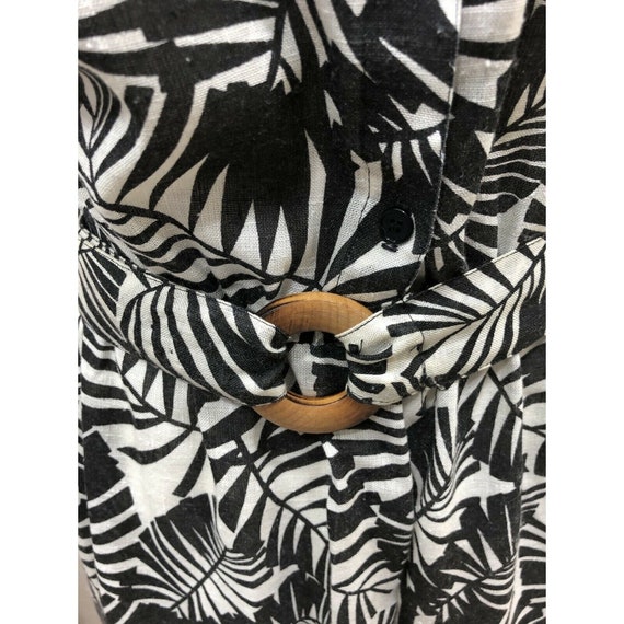 Nancy Greer Dress Size S/M Semi-Sheer Cap Sleeve … - image 3