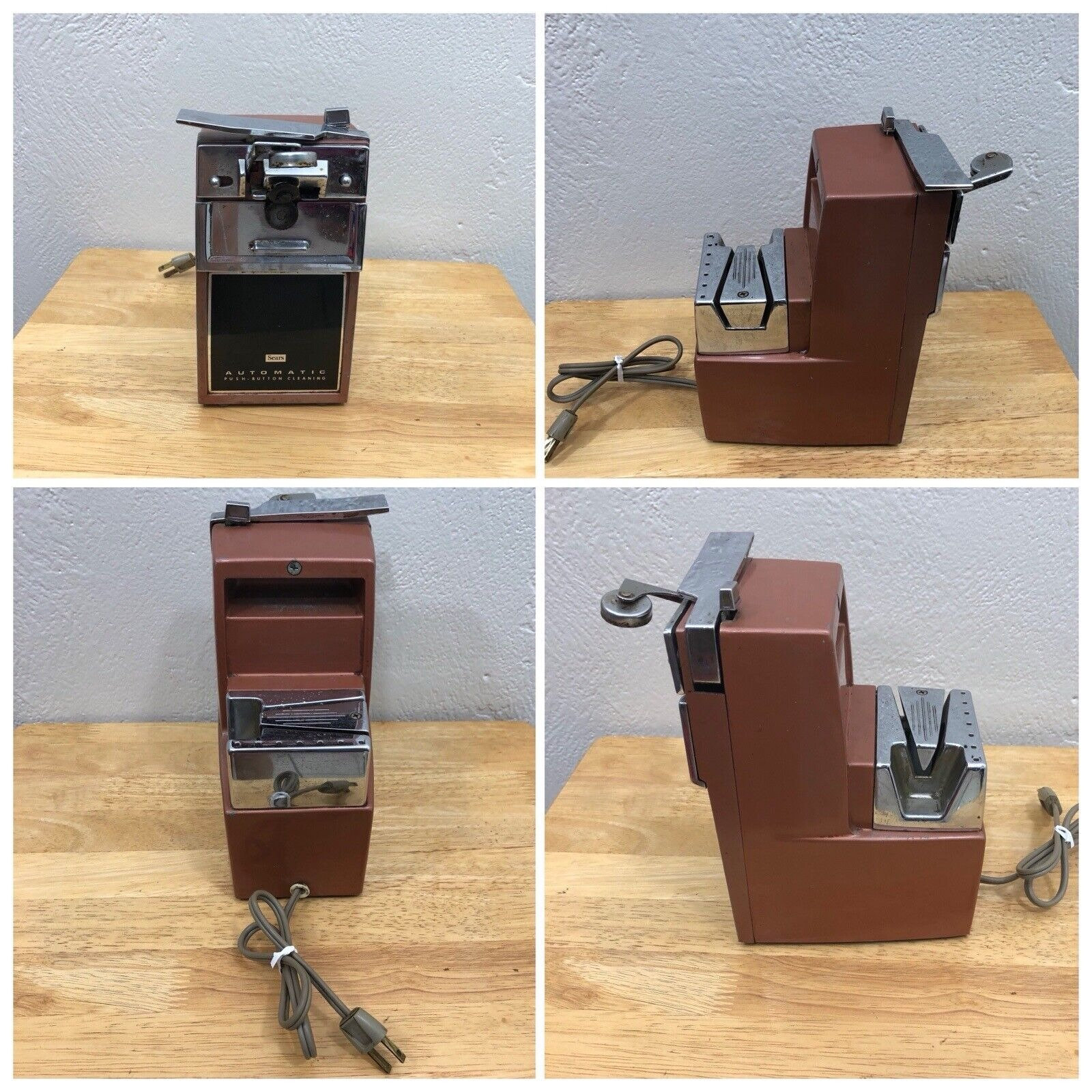 NEW Vintage Sears Counter Craft Under Cabinet Can Opener With Power Pierce  Feature in Original Box 