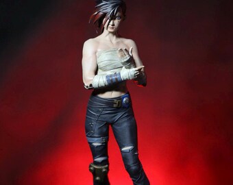 Vi Arcane Statue - Handbemalte Resin Figur 1:10 | Fankunst