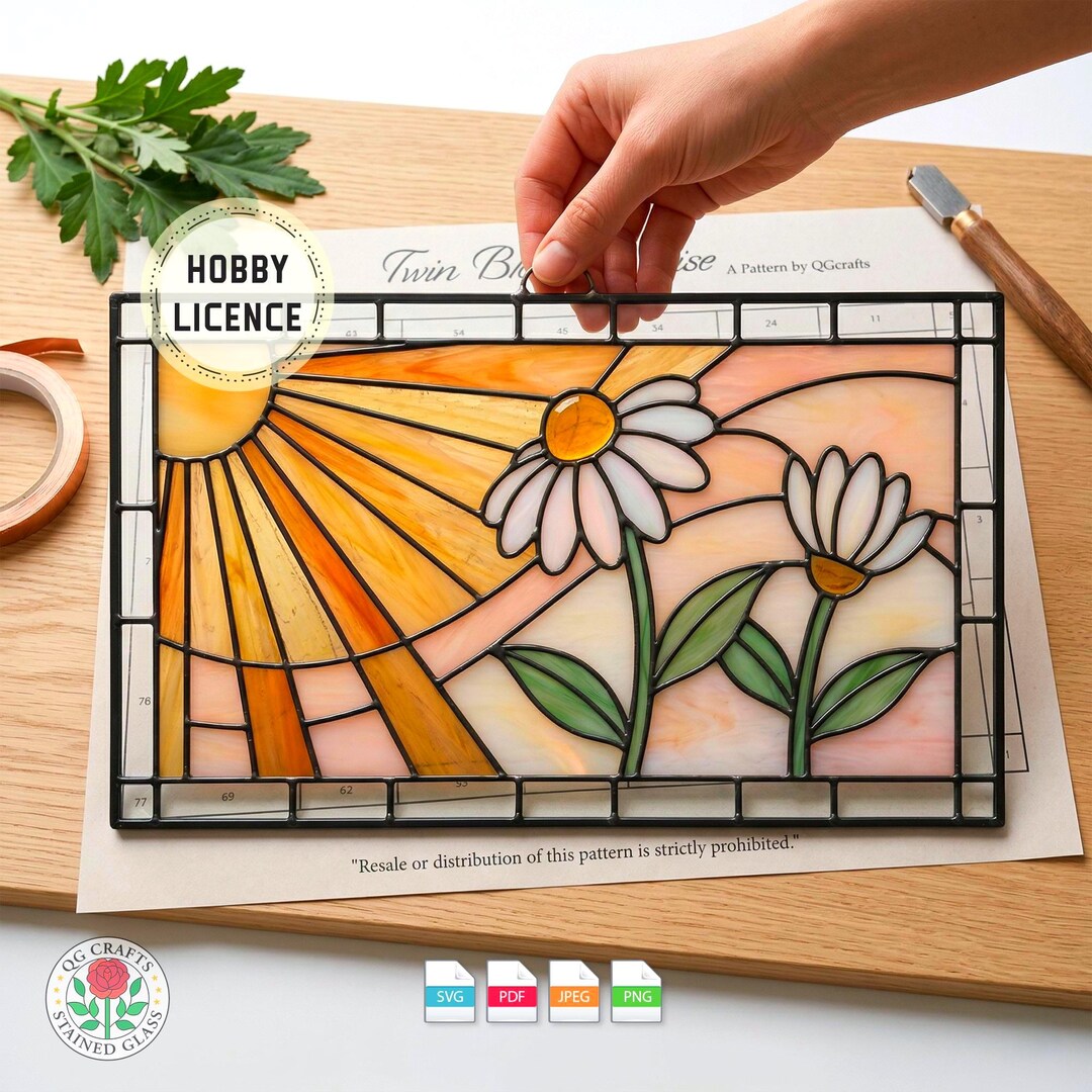 daisy-stained-glass-pattern-floral-sunbeam-suncatcher-stained-glass