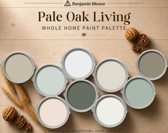 Pale Oak Living Whole House Paint Farbpalette