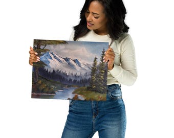 Natures Bounty Poster Print - Mountain Landscape Poster: Thick Matte Paper, Japanese Source (10.3 mil)
