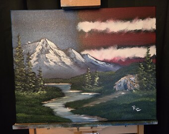 Liberty Mountain Dream - original oil painting