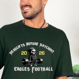 Camiseta personalizada con mascota para equipo de levantamiento de pesas - Camiseta deportiva unisex personalizada para entrenamiento de fuerza