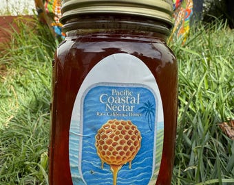 Pacific coastal nectar local raw Southern California wildflower honey