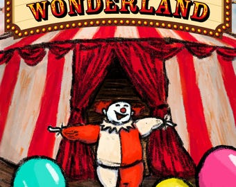 Wacky's Wonderland - Een D&D-avontuur voor één sessie met een circusclown in de hoofdrol, voor de vijfde editie (pdf-download)