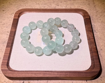 Bracciale in fluorite verde naturale, bracciale con perle di cristallo grezzo per donna, gioiello con pietre preziose energetiche curative, regalo in fluorite autentica di alta qualità