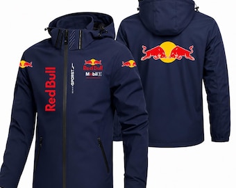 Spersonalizowana męska kurtka wodoodporna Redbull