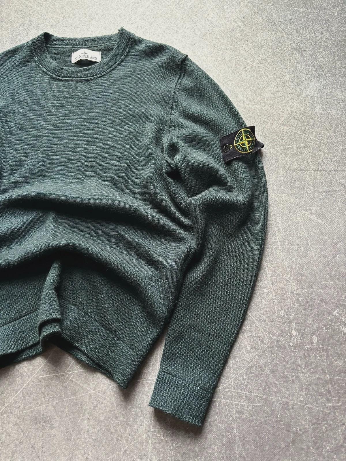 Vintage Stone Island Pullover Wool Sweater Mens Authentic - Etsy