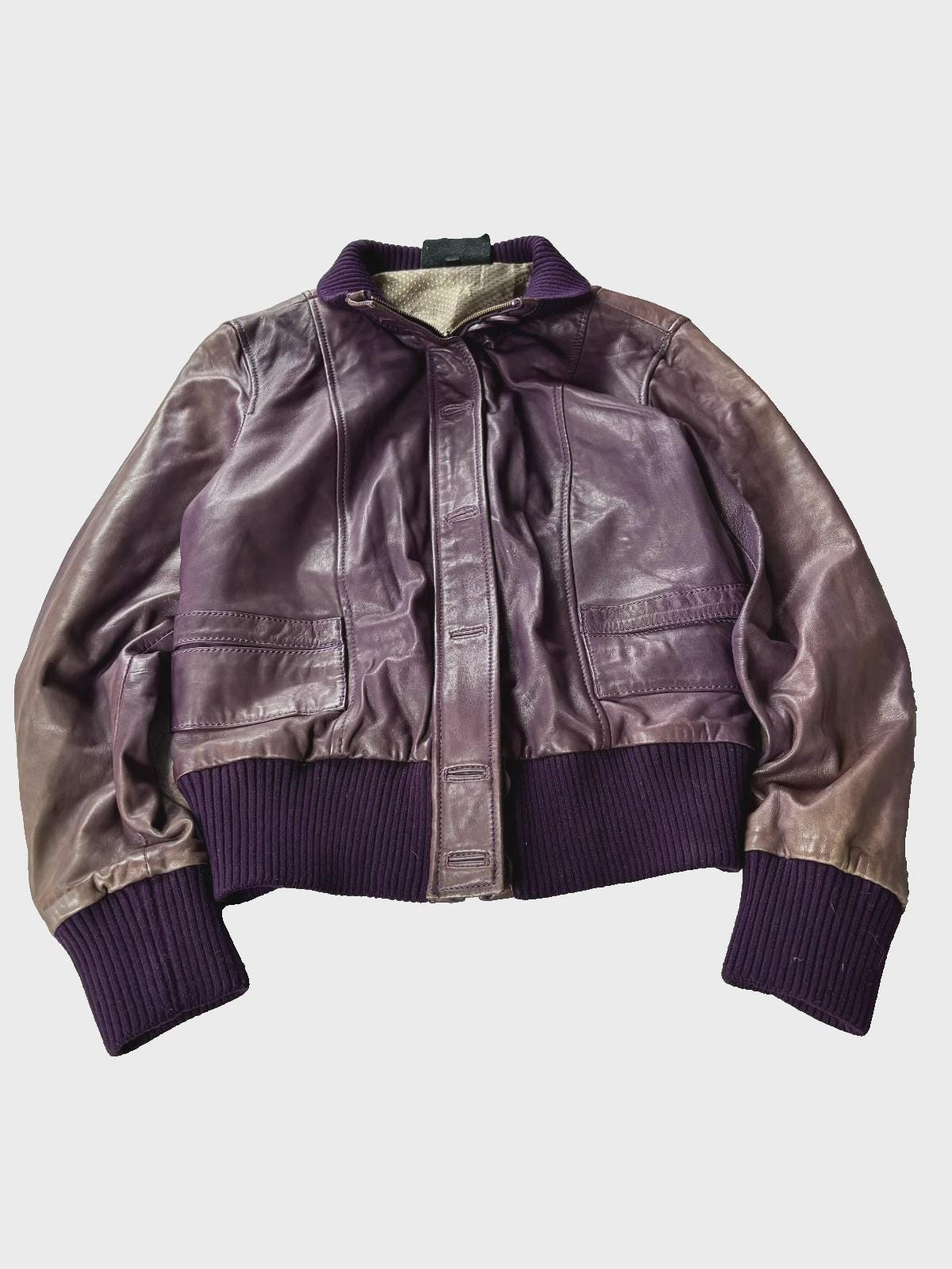 Hedi Slimane Leather Jacket - Etsy