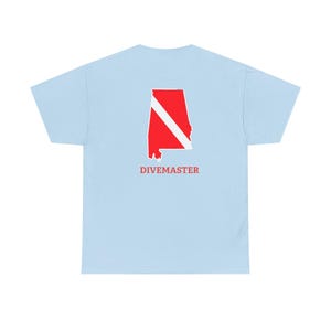 Alabama Dive Flag T-Shirt | Divemaster Scuba Logo Tee