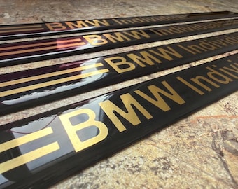 Threshold overlays for BMW E38 Individual Gold