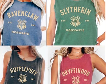 Wizarding  matching tank tops | Universal trip shirt | wizard school house tank