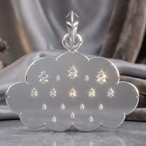 Rainy Cloud Pendant CAD - Luxury Jewelry Design - STL & 3DM Files