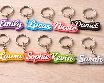 Personalisierte Name Schlüsselbund
