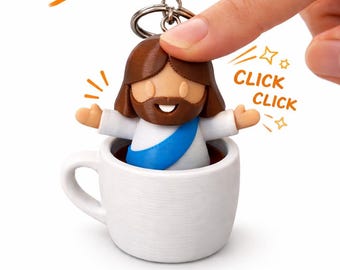 イエス・キリスト クリック キーホルダー