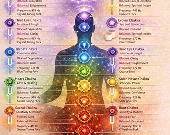 REFERENCIA DE LOS 12 CHAKRAS