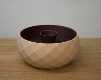 Zweiteilige Deko-Nussschale I 3D Druck I Pistazienschale