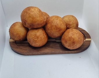Beignets Mikaté Artisanaux - Beignets Africains Faits Main - Saveurs Banane & Boule d'Ambiance - Moelleux et Gourmands