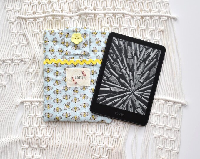 Quilted Electronic Device sleeve/case, Kindle Paperwhite sleeve