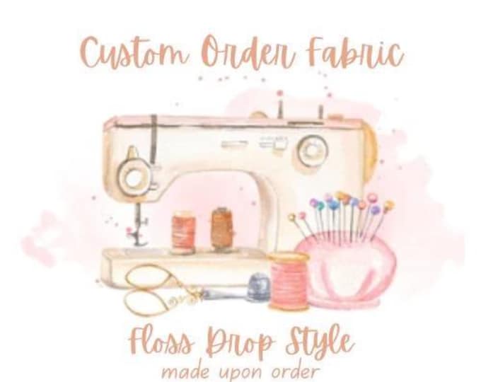 Custom Stitching Project Folder, Quilted Needlework Organizer for Embroidery Floss & Tools