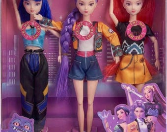 K-pop anime-poppen | Modefiguren krijgerprinses, set van 3