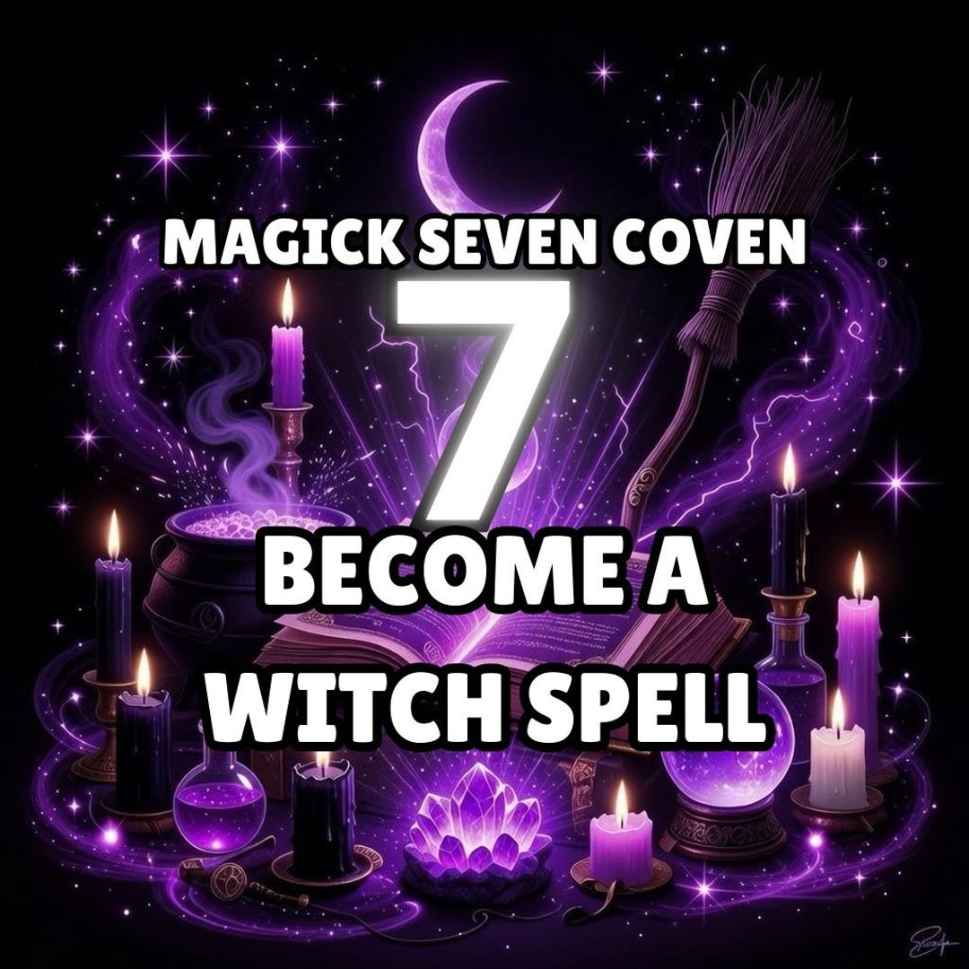 EXTREME Become a Witch Spell SAME DAY | Witchcraft Spell | Witch ...