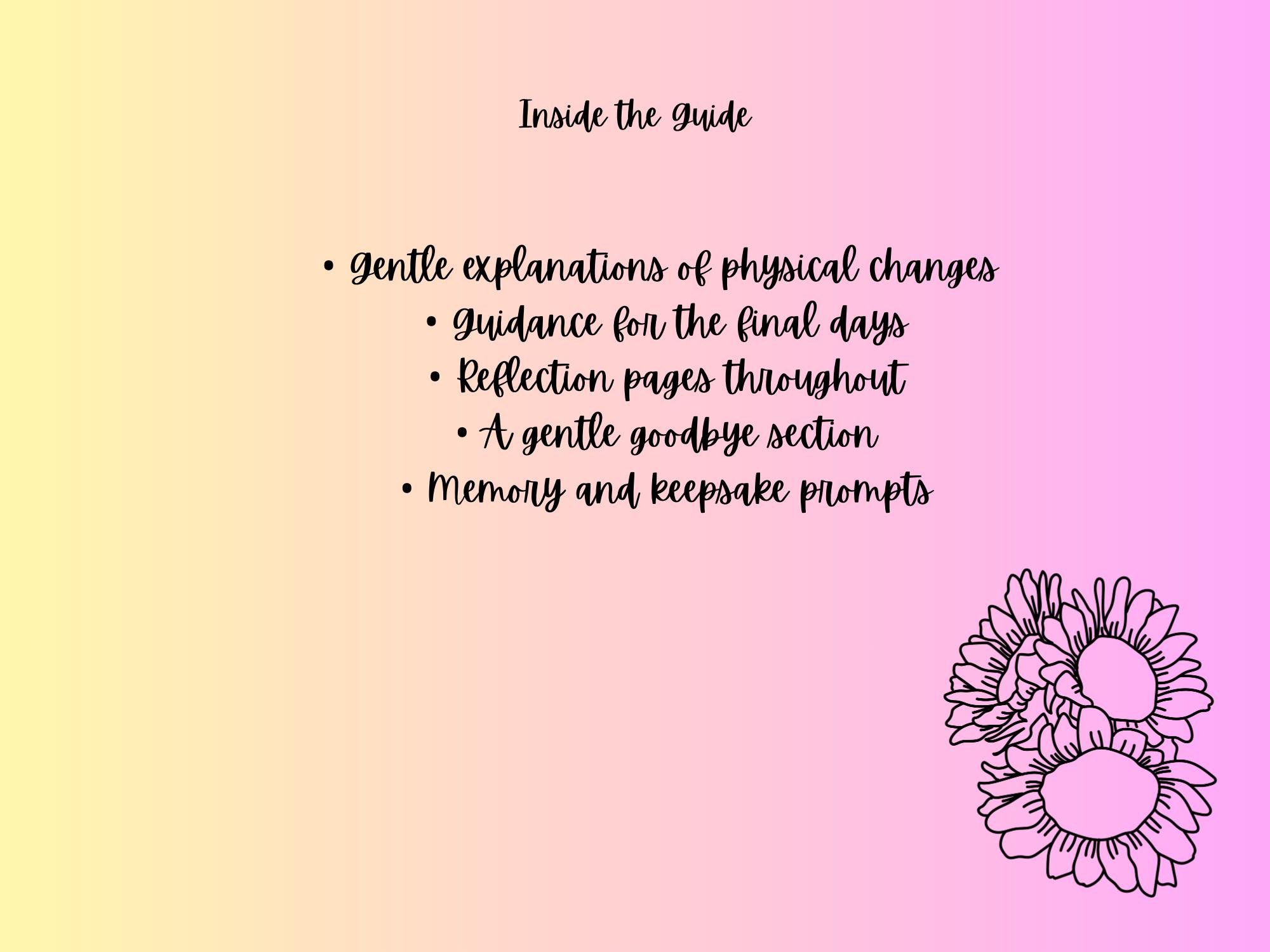 Hospice Caregiver Guide | End of Life Support, Grief Companion (PDF ...