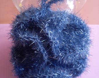 Handmade crochet shower flowers