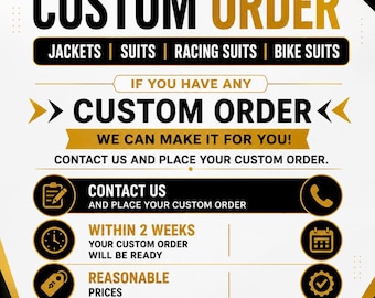 Jaqueta de couro personalizada – Jaquetas de couro feitas à mão, casacos, macacões de motociclista, macacões jeans para corrida.