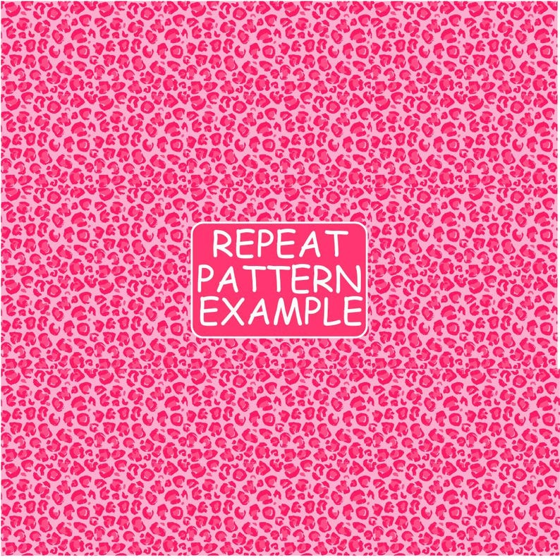 Pink Leopard Seamless Pattern PNG JPG, Pink Cheetah Print Digital Paper ...