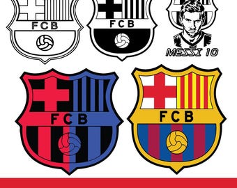 Football Club Style Crest SVG PNG | Color -Monochrome Logo | Sports Badge Vector | Cricut Silhouette Cut File | Shield Logo Digital Download