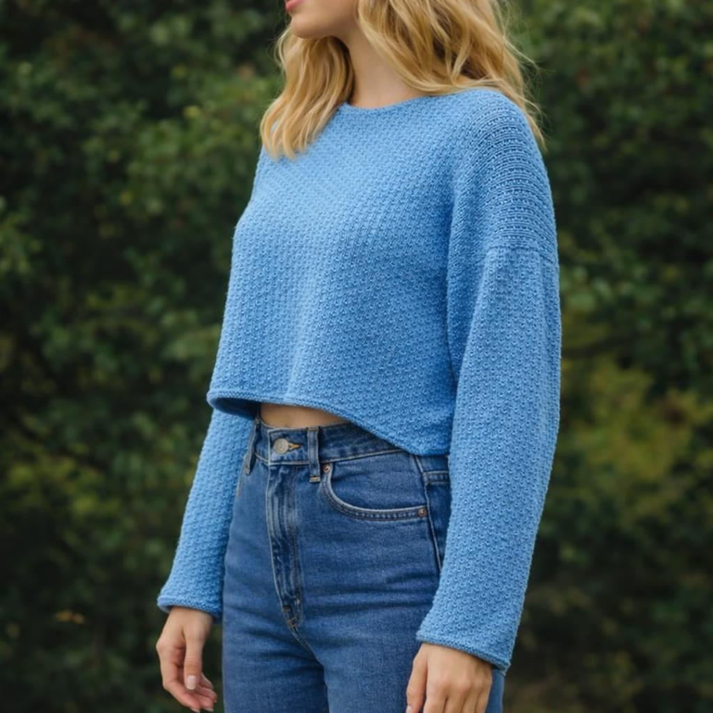 Top Down Knit Pullover Pattern PDF – Split Hem Sweater XS 4XL - Etsy