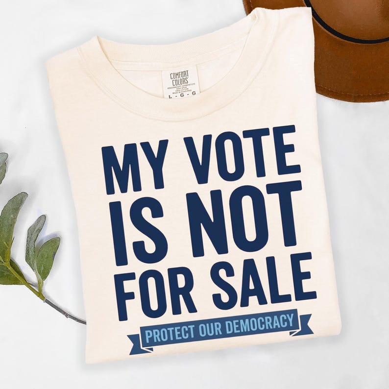My Vote is Not for Sale Shirt, Voting Rights Shirt, Midterm Election ...