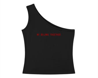 Wir gehören zusammen Harry One-Shoulder-T-Shirt