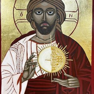 Custom Hand-Written (painted) Icons – Prayerfully Made Religious Art, Archival Materials immagine 3