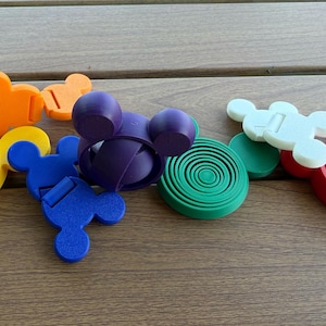 Fidget Toys - Flip and Twist / Slider / Spinner - Cruise Ship Fish Extender Gift | Pixie Dust | DCL Magical Vacation Keepsake | Travel Toy