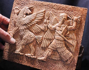 BEL & DRAGON Palais Royal relief Nimrud 860 av.