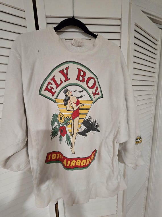 Vintage 101st Airborne Fly Boy Sweatshirt