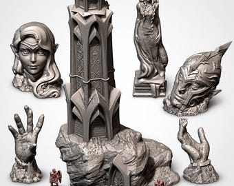 Elven Ruins Terrain Set