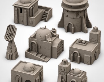 Star Wars Legion Tattooine Town A