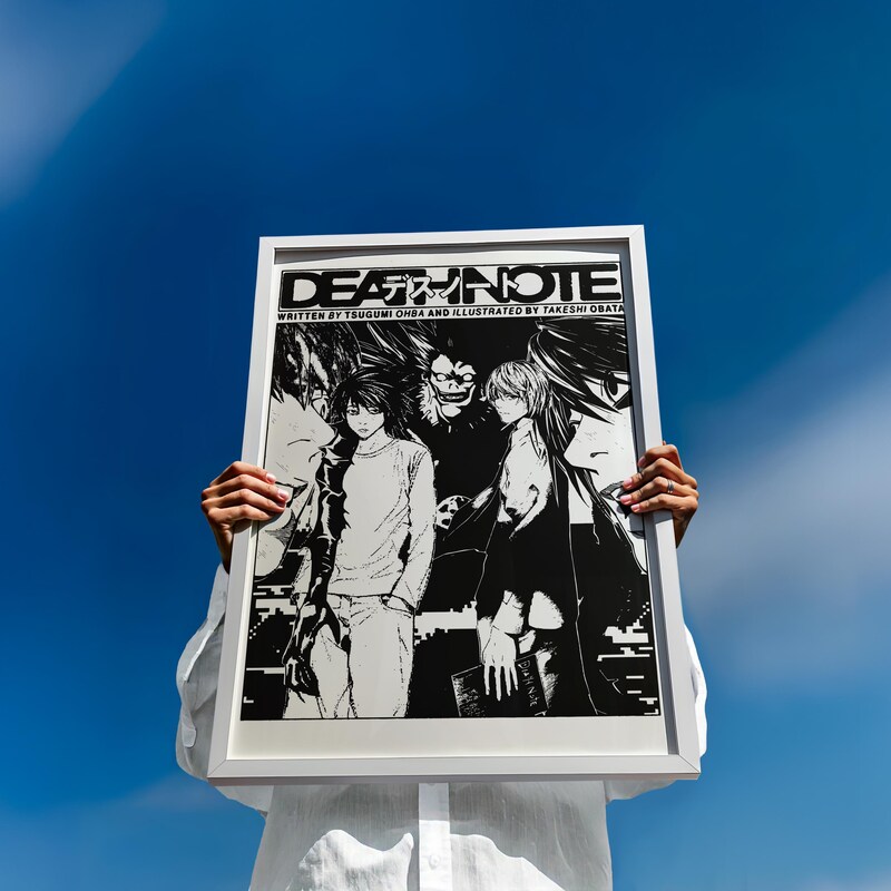 Pinterest Death Note Poster Death Note Poster - Etsy