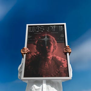 Poster imprimer Fanart Lies of P Poster, Dark Fantasy Wall Art, Pinocchio Game Wall Art, Soulslike Game Wall Decor, Gamer Gift