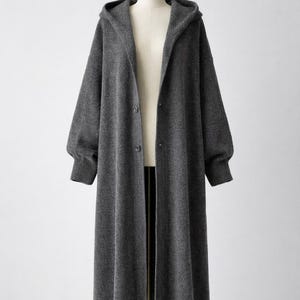 Kardigan z kapturem, lekki płaszcz letni, kurtka w stylu boho minimalistyczna