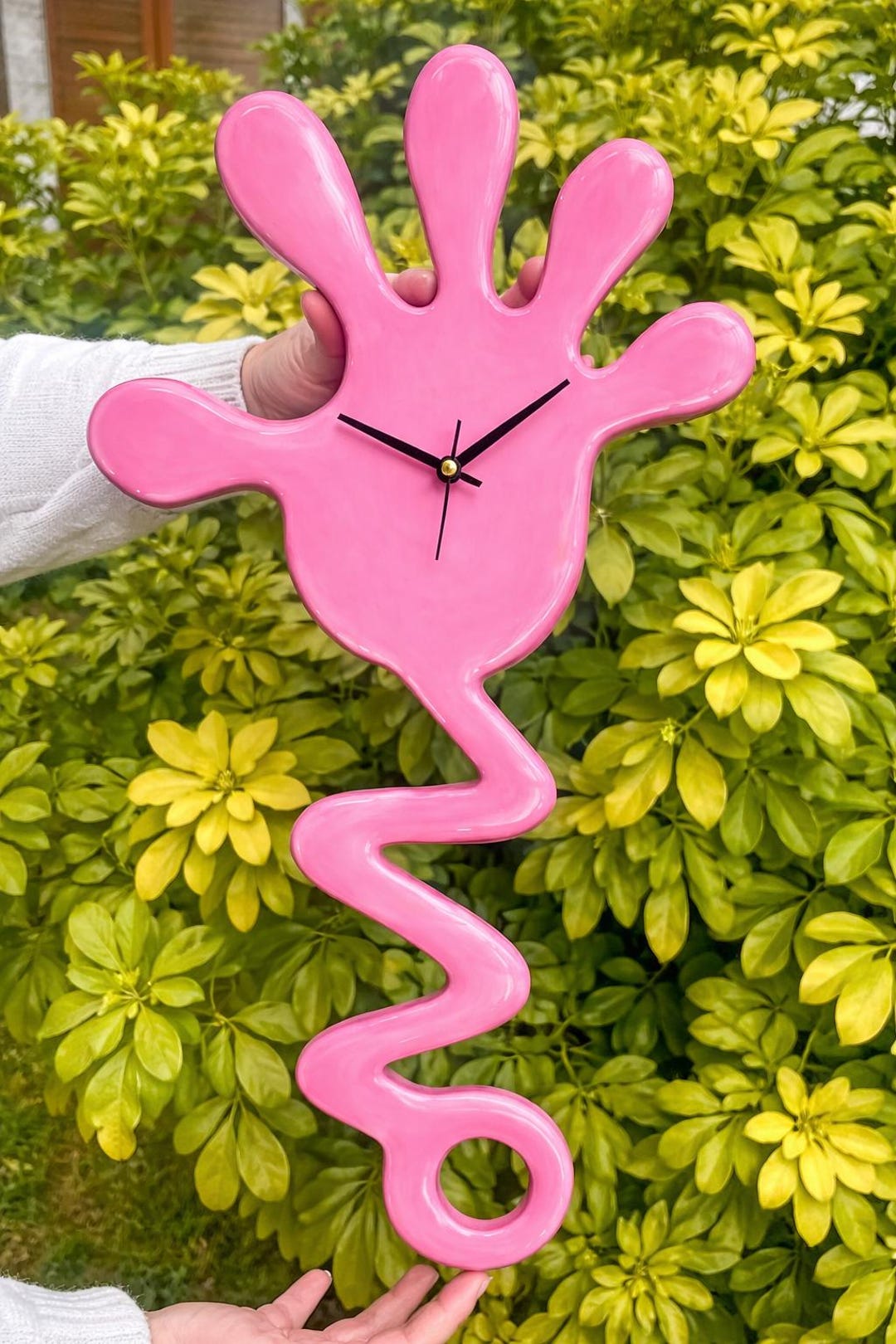 Colourful Splat Hand Clock | Fun Nostalgic Homeware | Gifts ...