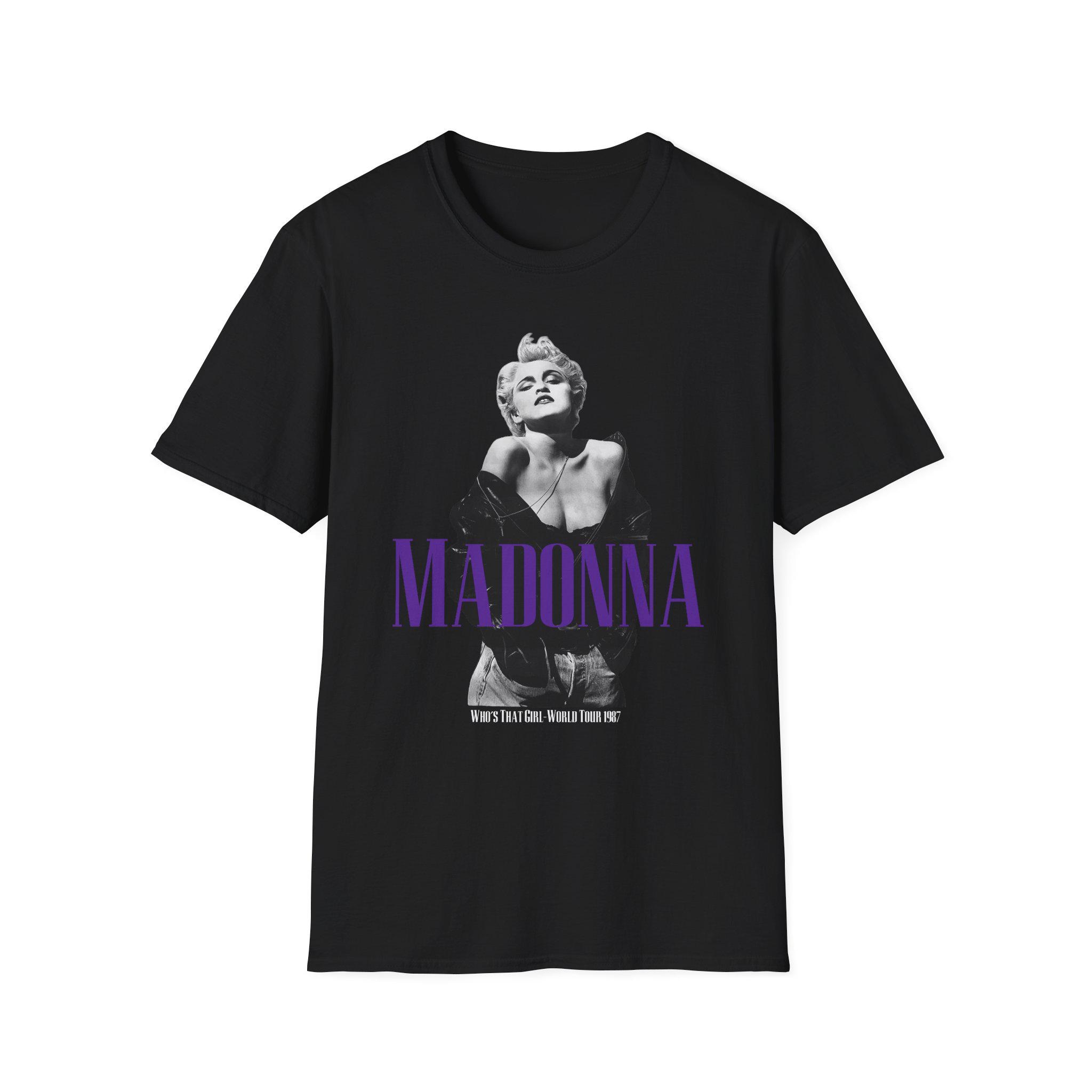 Madonna Who's That Girl Shirt - Etsy Canada